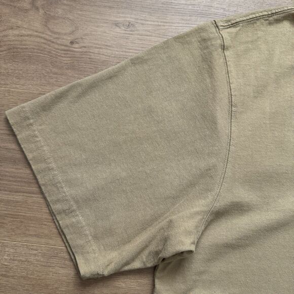 Carhartt T-Shirt 2XL Loose Fit  Tan Camo Logo Workwear Graphic Tee Big Tall - Picture 5 of 8